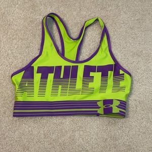 youth large under armor sports bra